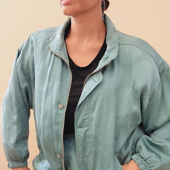 Vintage Y2K | 2 Piece | Silk Track Suit - Picture 4 of 15